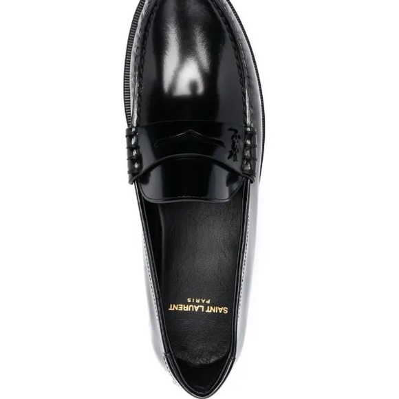 Saint Laurent Men's Black Le Loafers